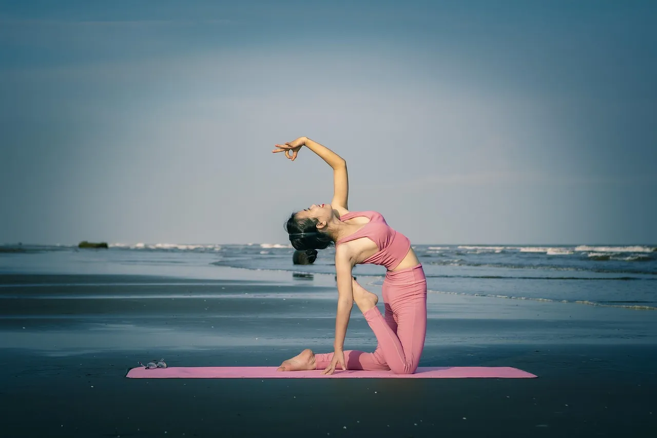 Yoga mat with an ocean view — the wellness orientation that defines the experience at the Hilton Taghazout Bay Beach Resort & Spa